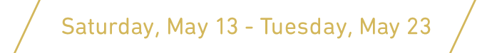 2017年5月13日(土)~23日(火)